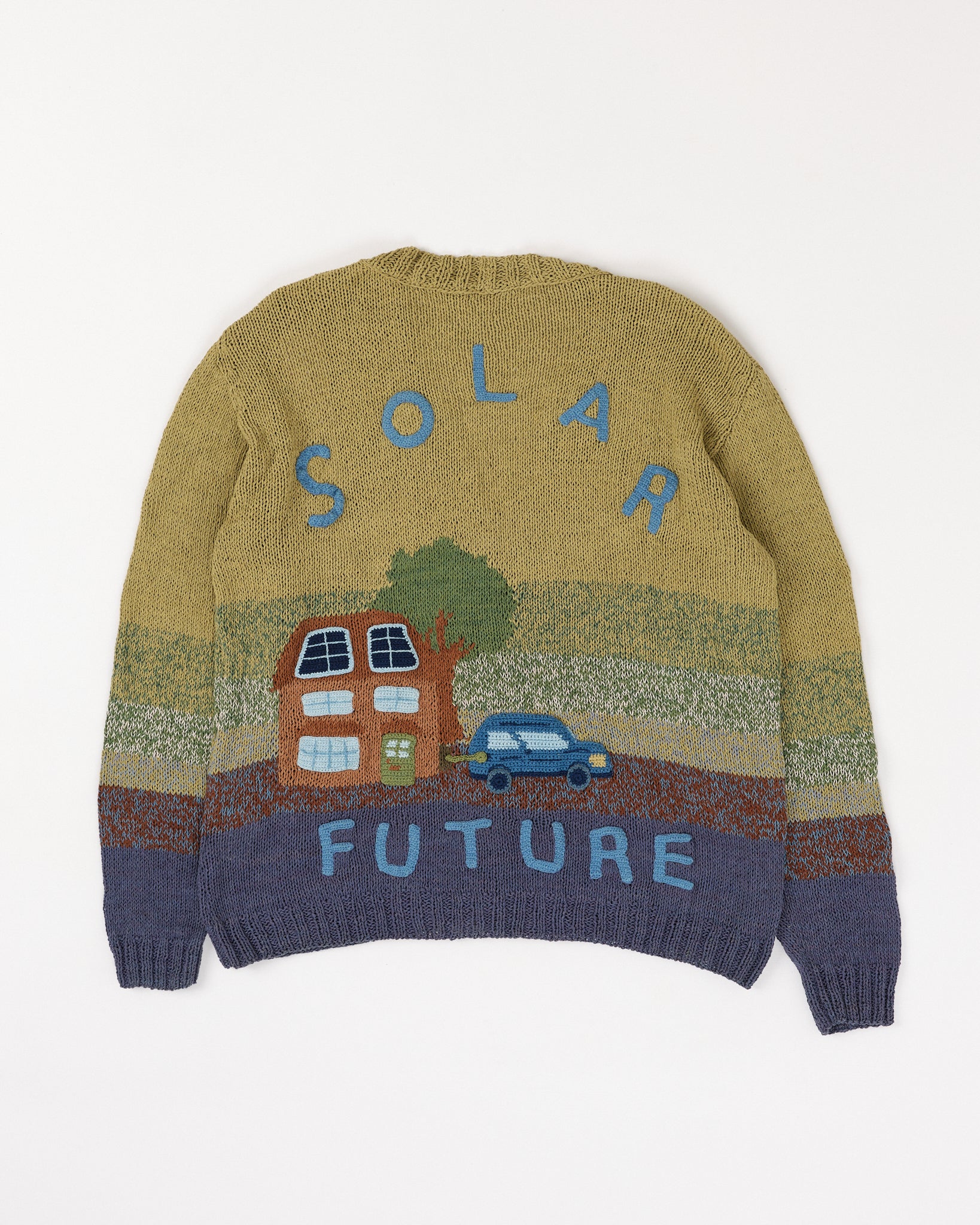 Twinsun Knit Cardigan - Sage Solar Future