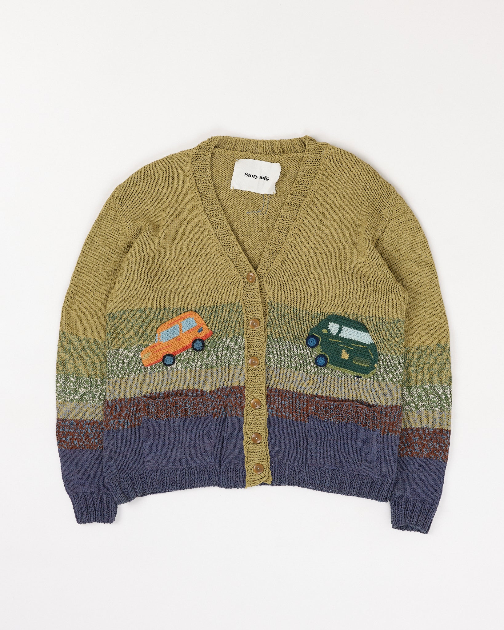 Twinsun Knit Cardigan - Sage Solar Future