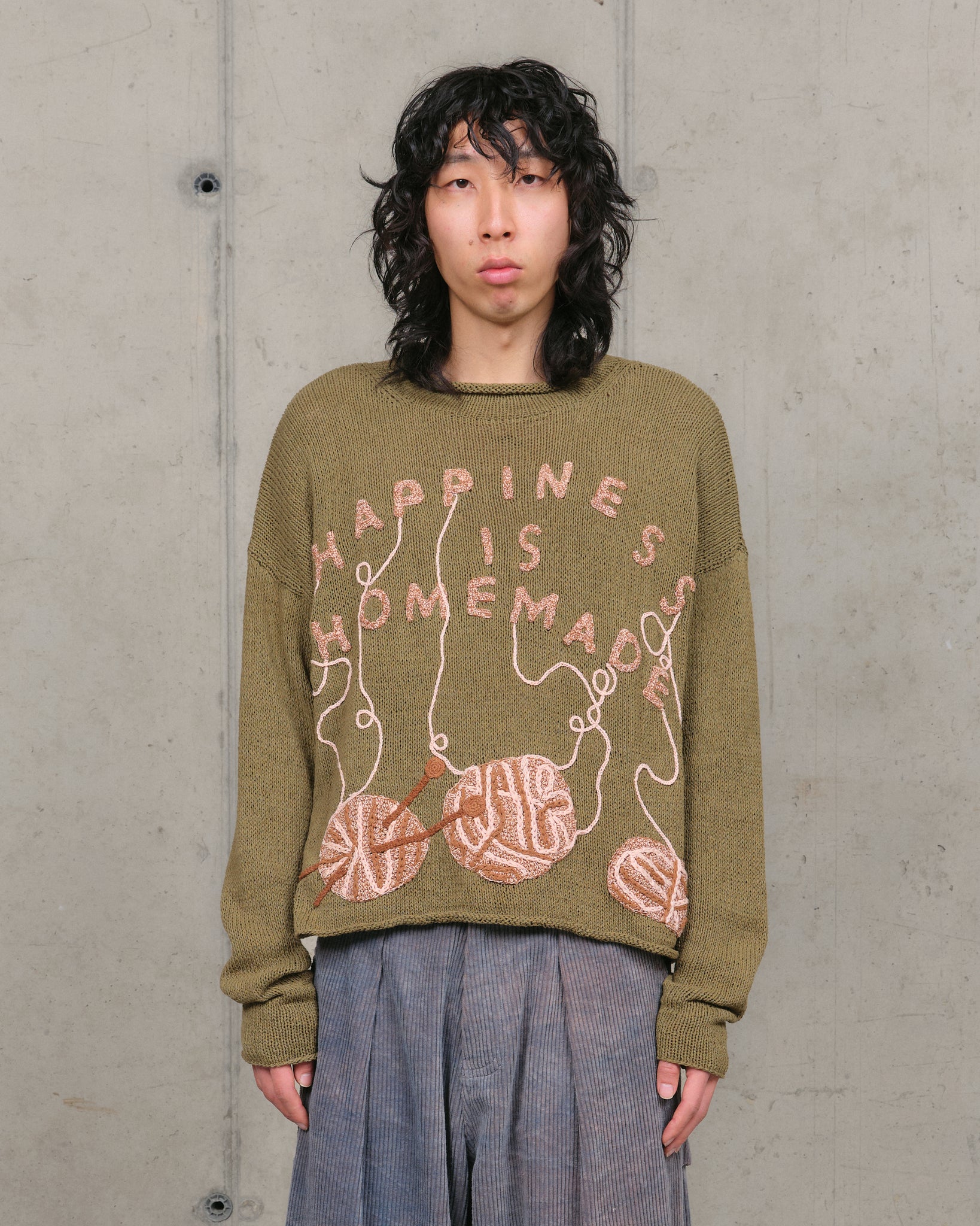 Twinsun Knit Rollneck - Olive Homemade