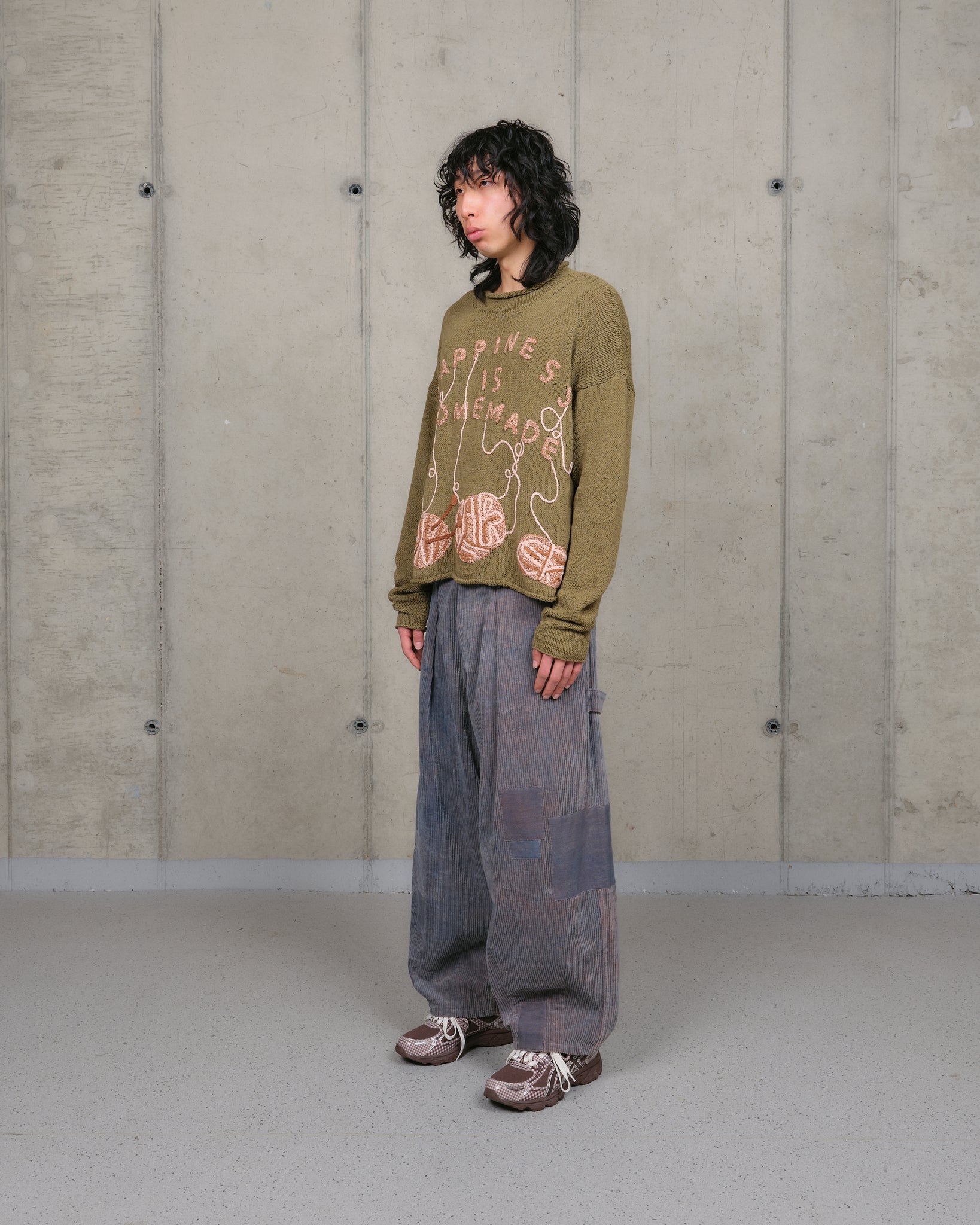 Twinsun Knit Rollneck - Olive Homemade