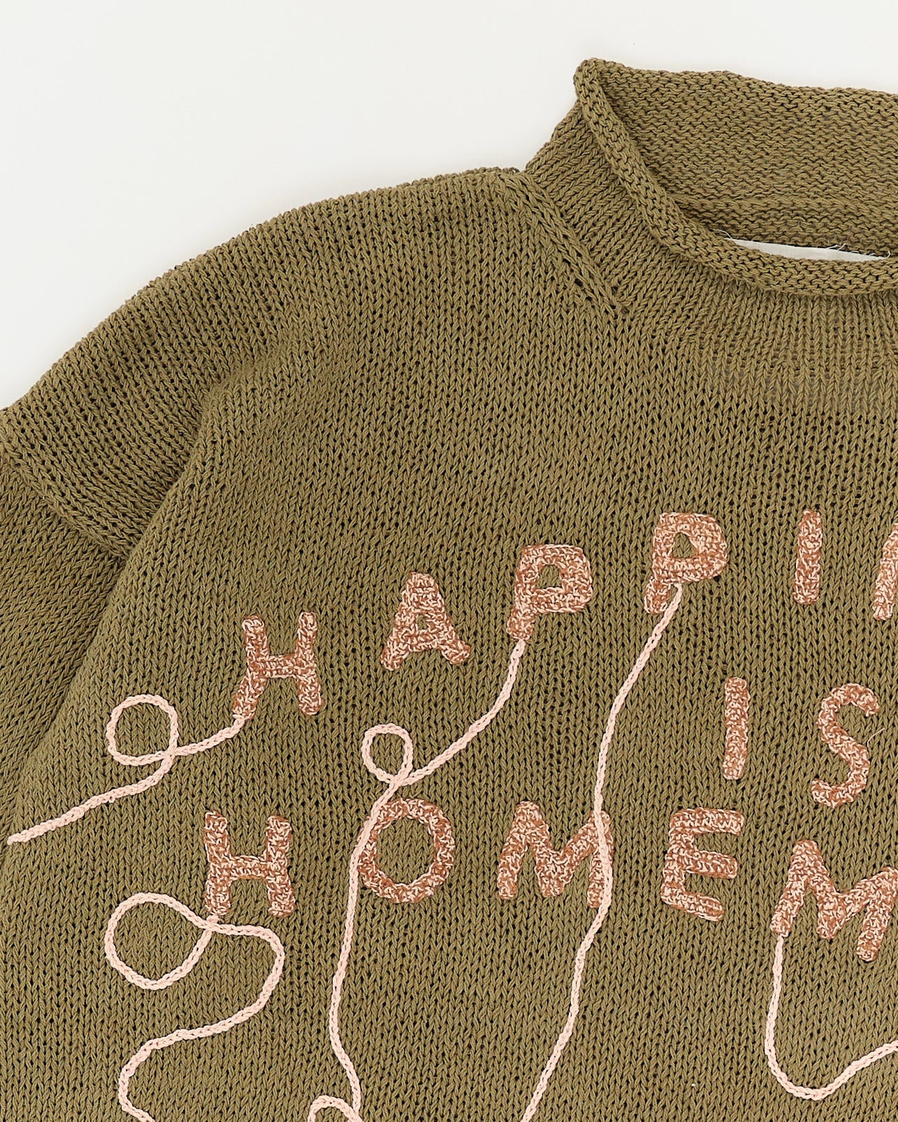 Twinsun Knit Rollneck - Olive Homemade – Story mfg.