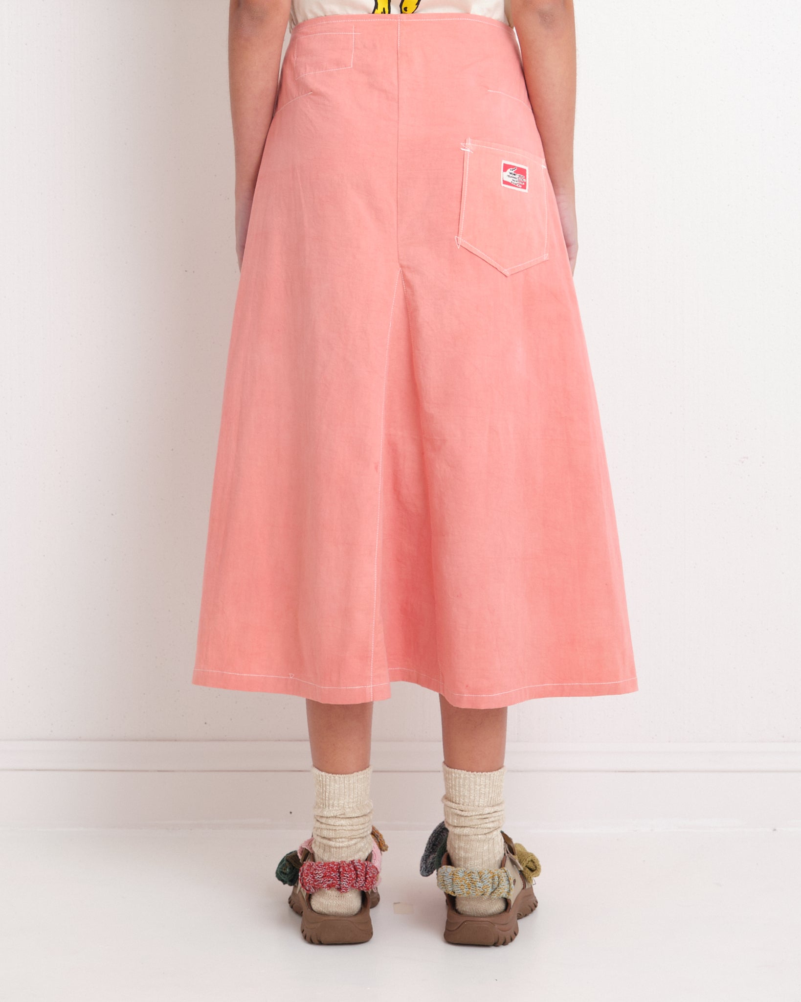Twisty Skirt - Ancient Pink Wonky-Wear