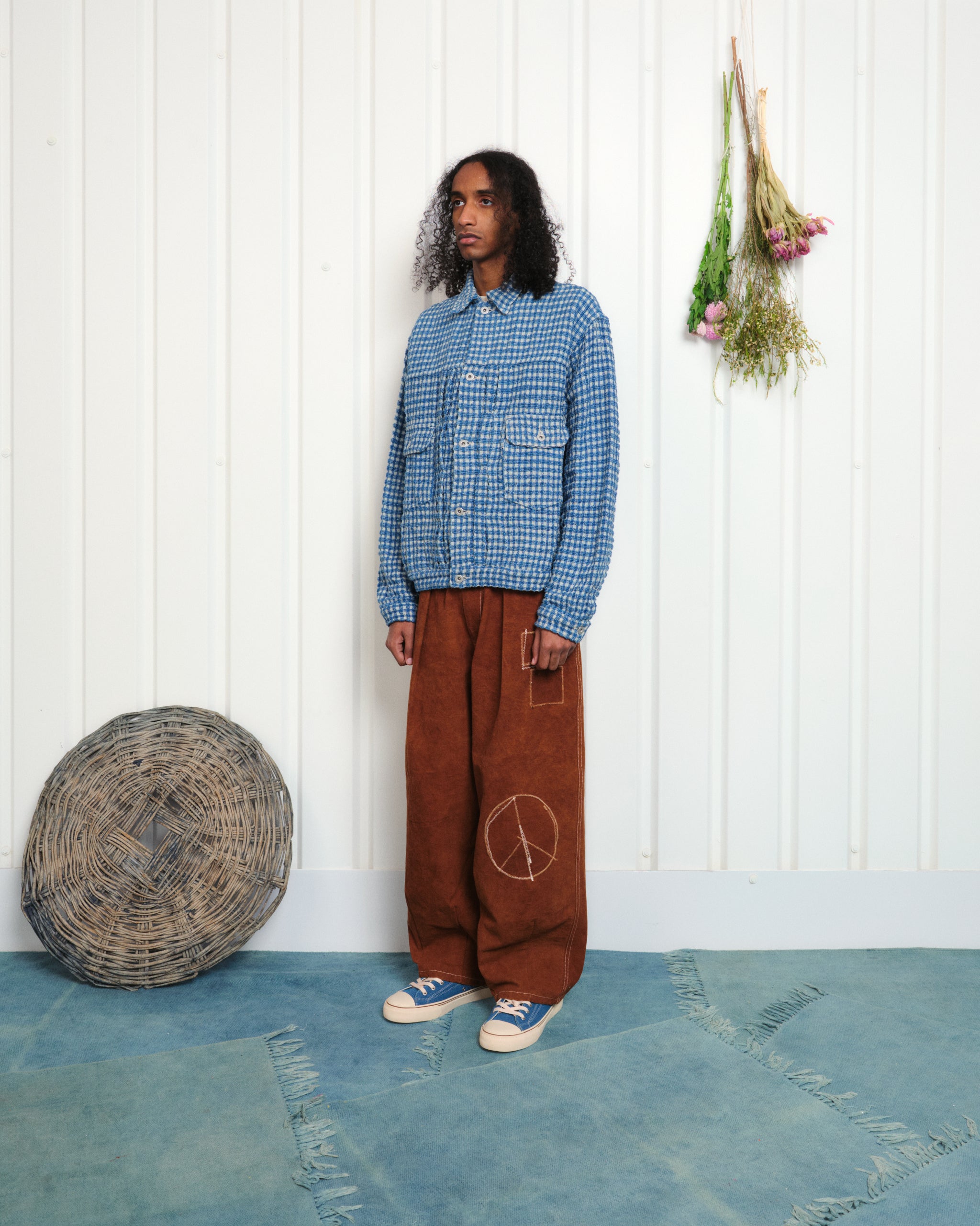 Tuesday Jacket - Indigo Wobbly Waffle – Story mfg.