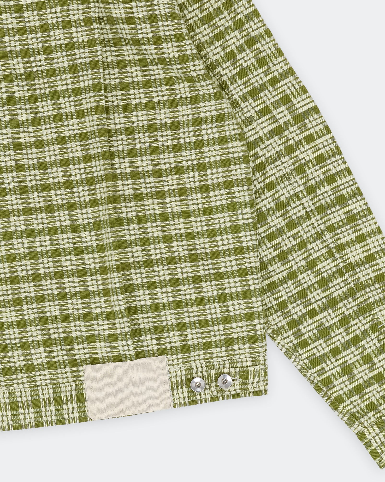 Tuesday Jacket - Moss Check Handloom