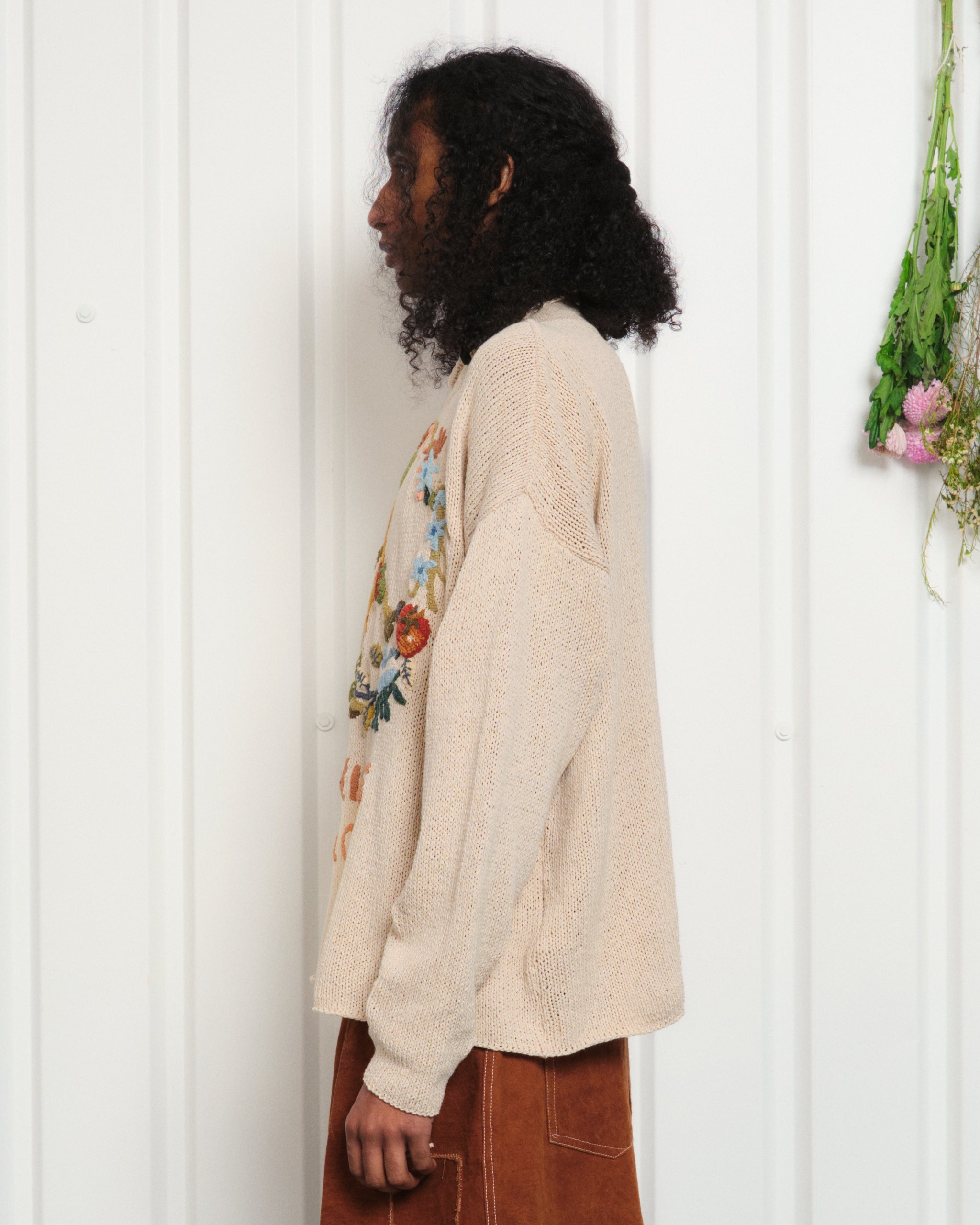 Twinsun Knit Rollneck - Ecru Growing Peace – Story mfg.