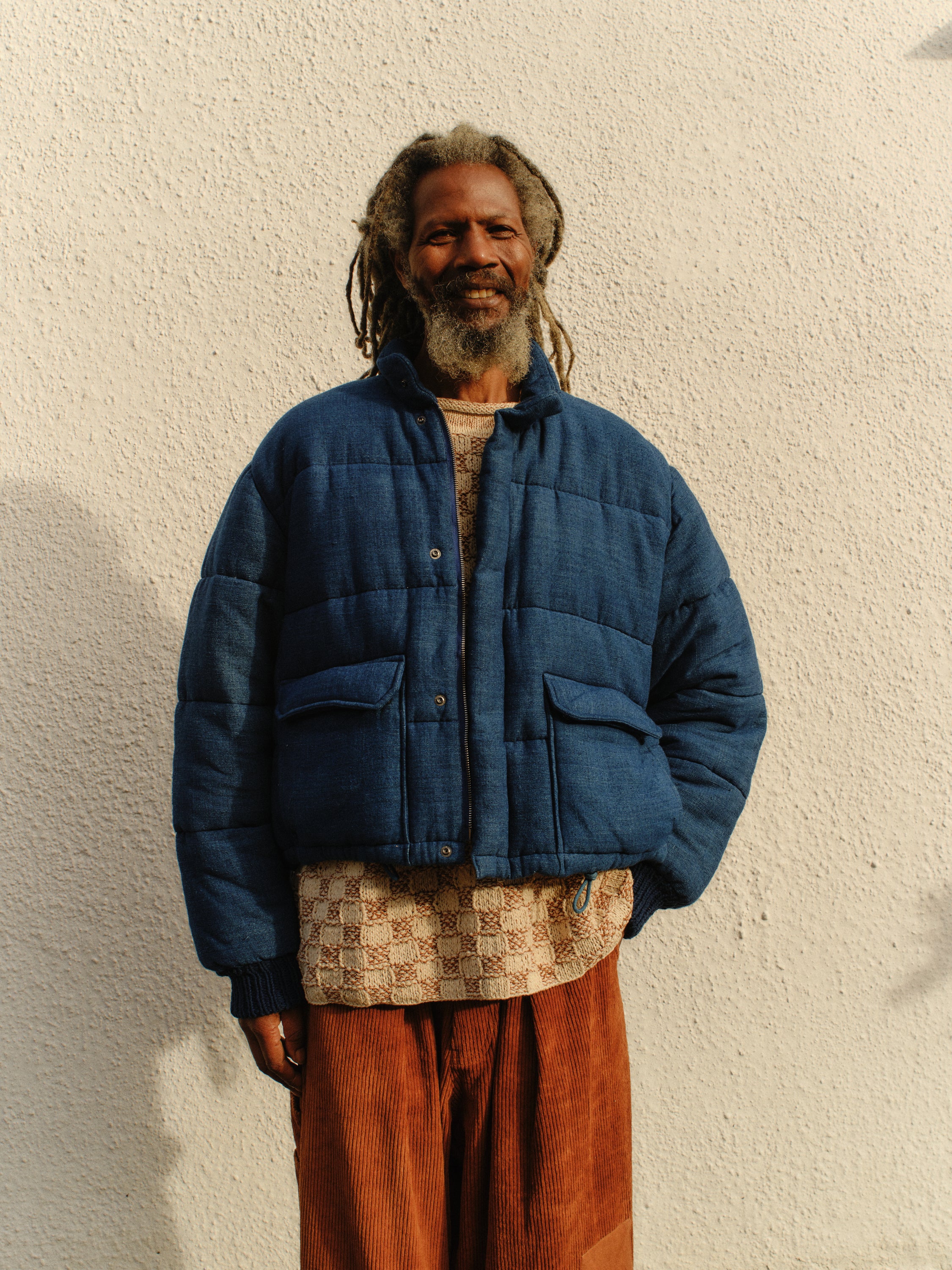 Yanam Jacket - Indigo Handloom – Story mfg.