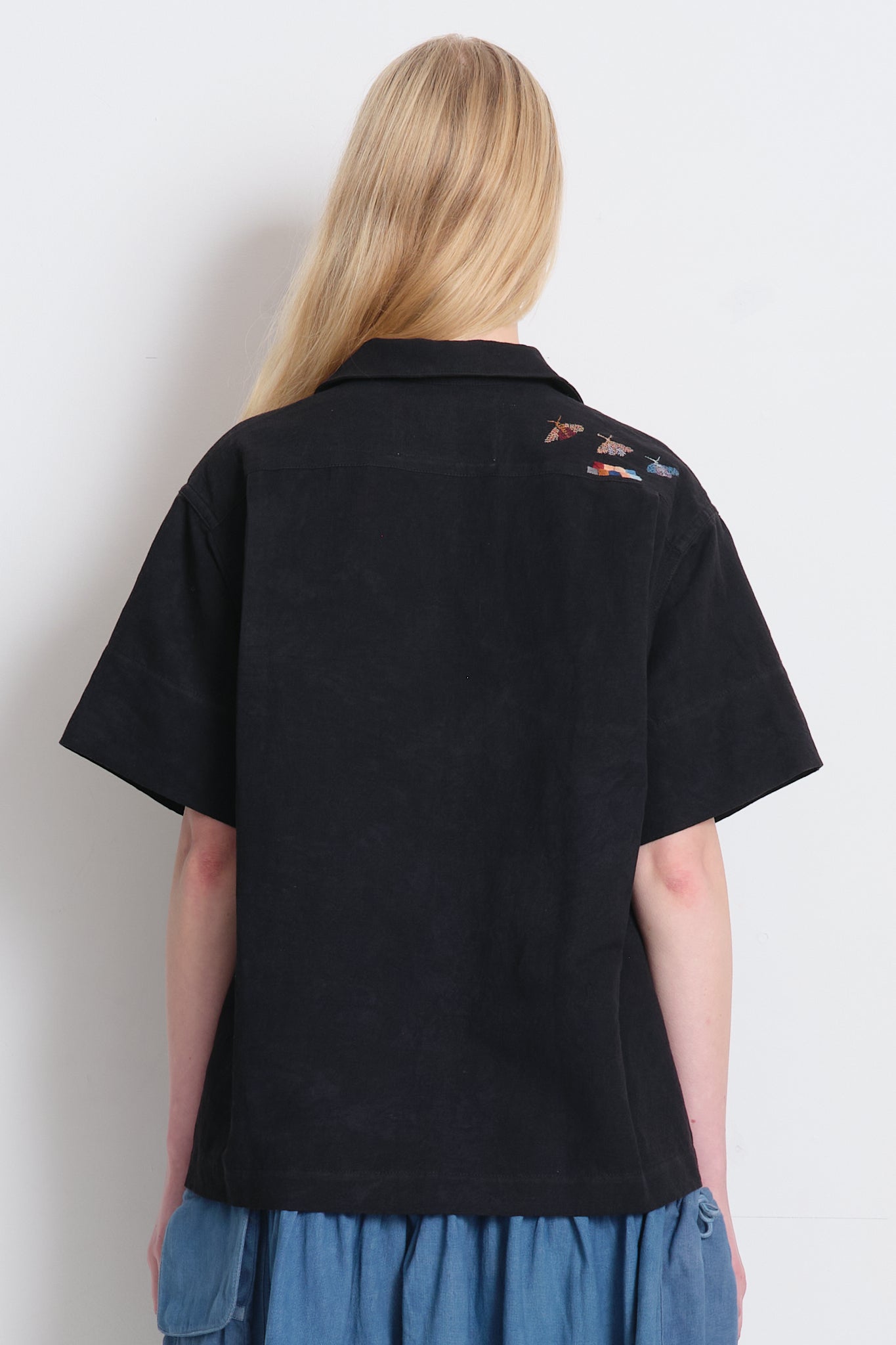 Greetings Shirt  - Black Moth Sampler