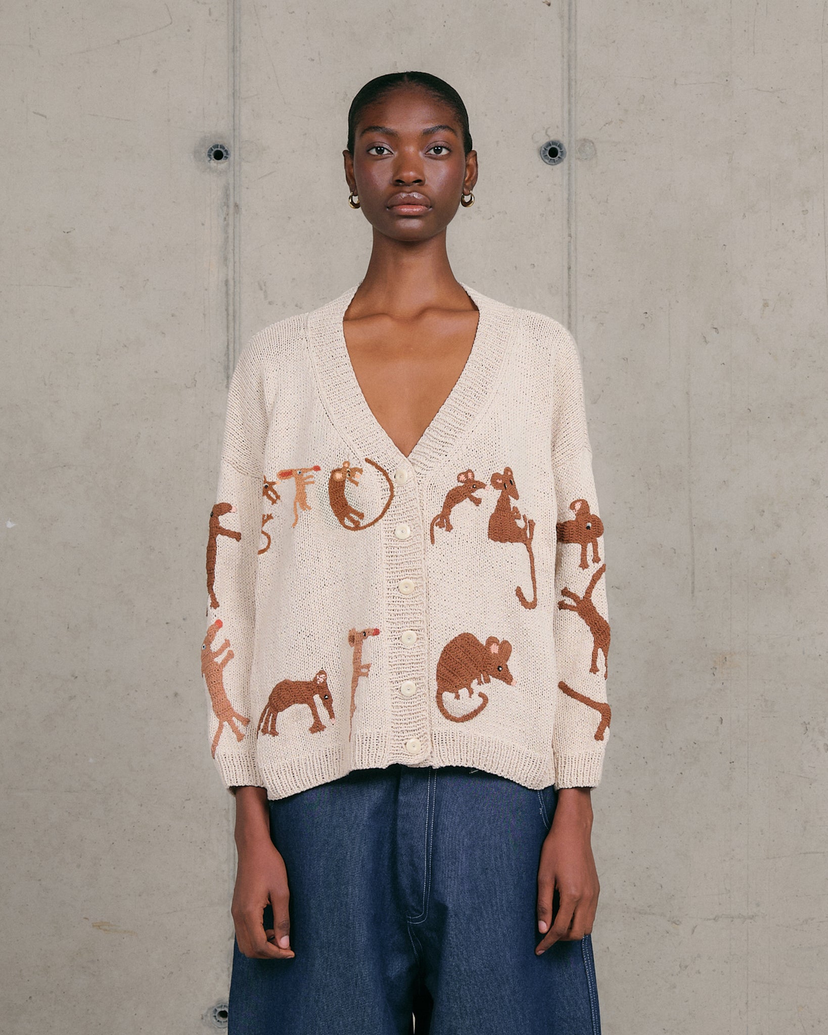 Sunwell Knit Cardigan - Ecru Friends