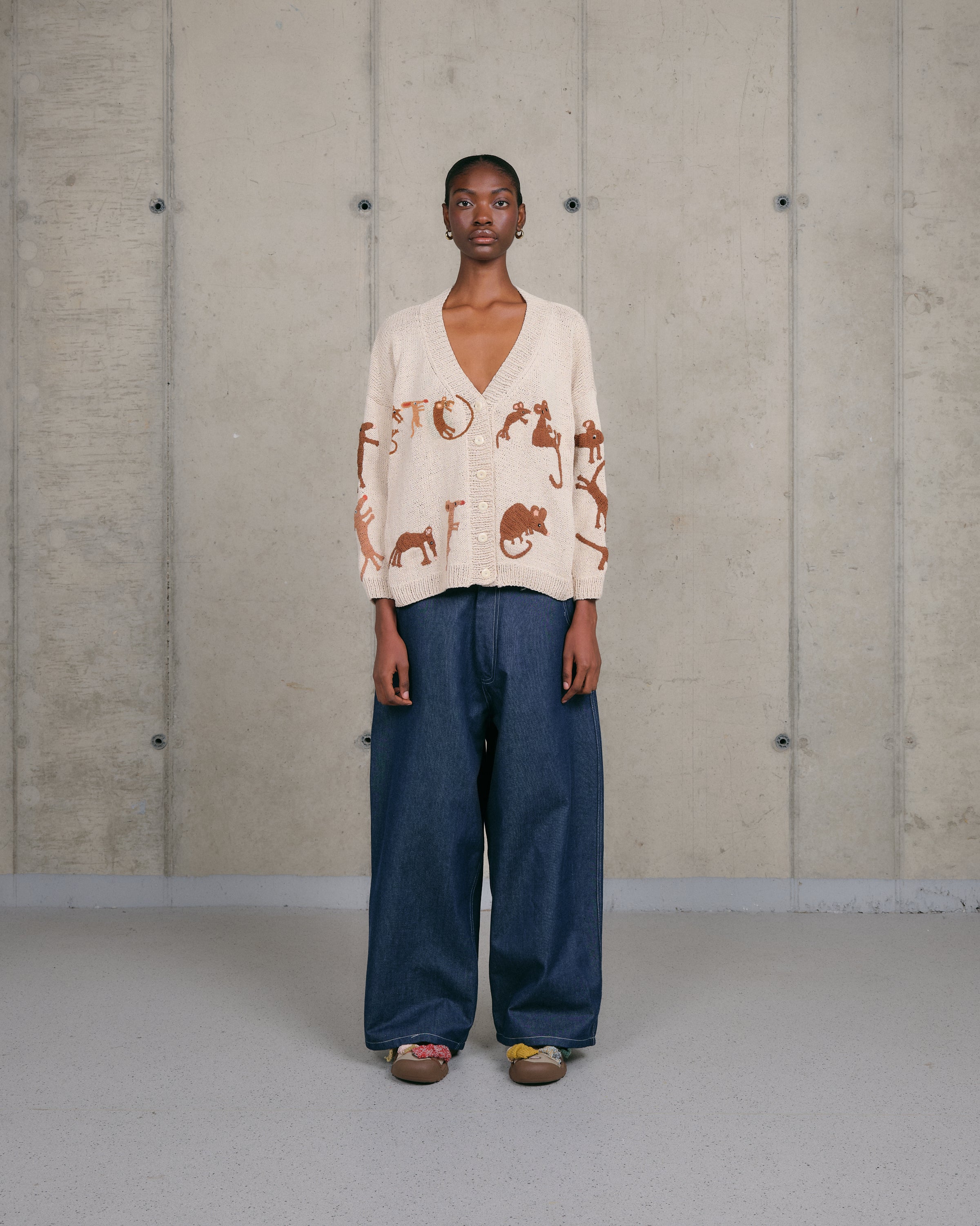 story mfg サマーニット　L story mfg サマーニット L story mfg サマーニット L