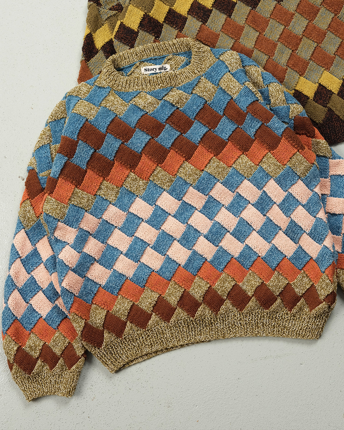 トップス sheer pattern knit andequal IMG_0834.jpg?crop=center&