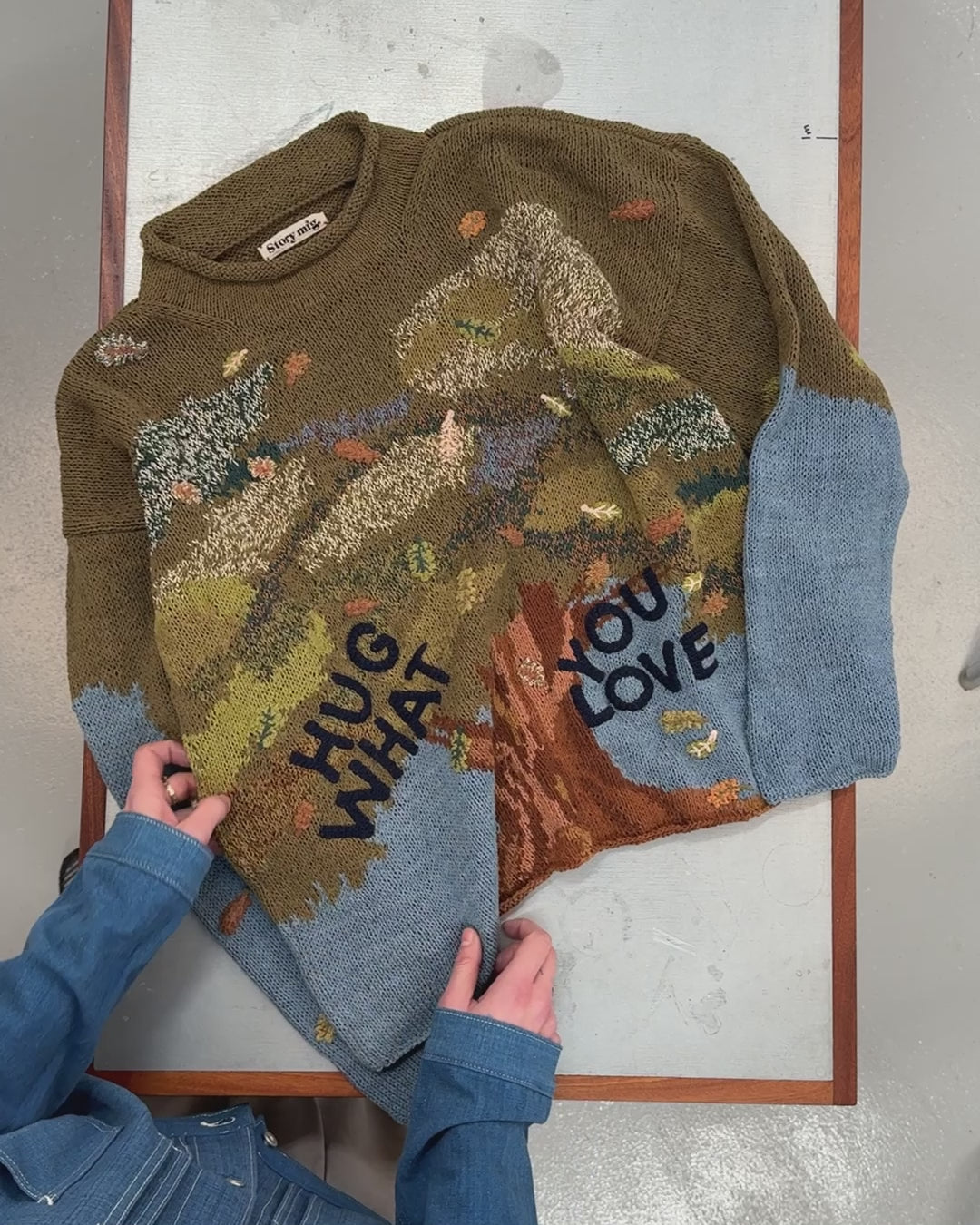 Twinsun Knit Rollneck - Olive Hug What You Love – Story mfg.